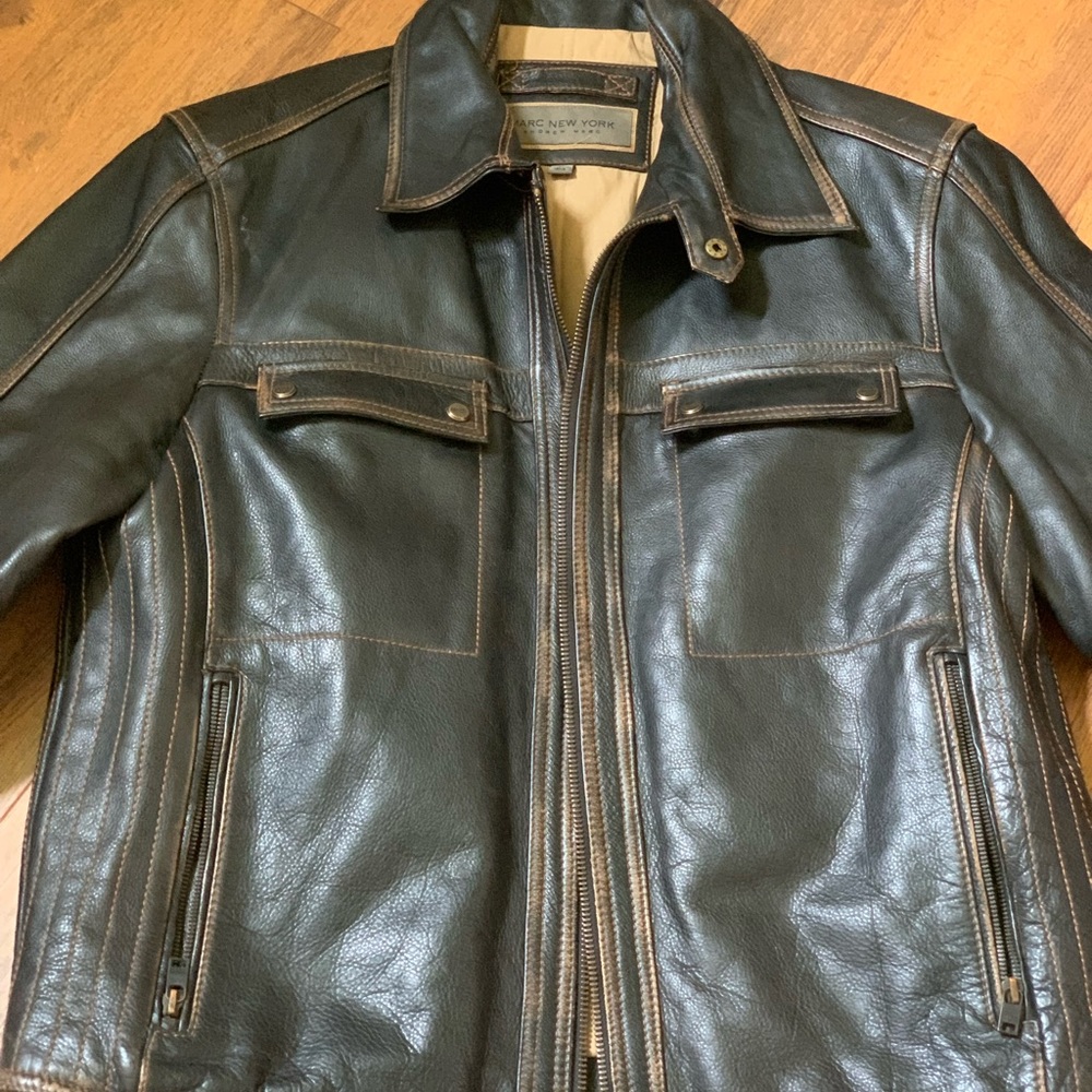 Andrew Marc, XL, beautiful Mens Brown Jacket.